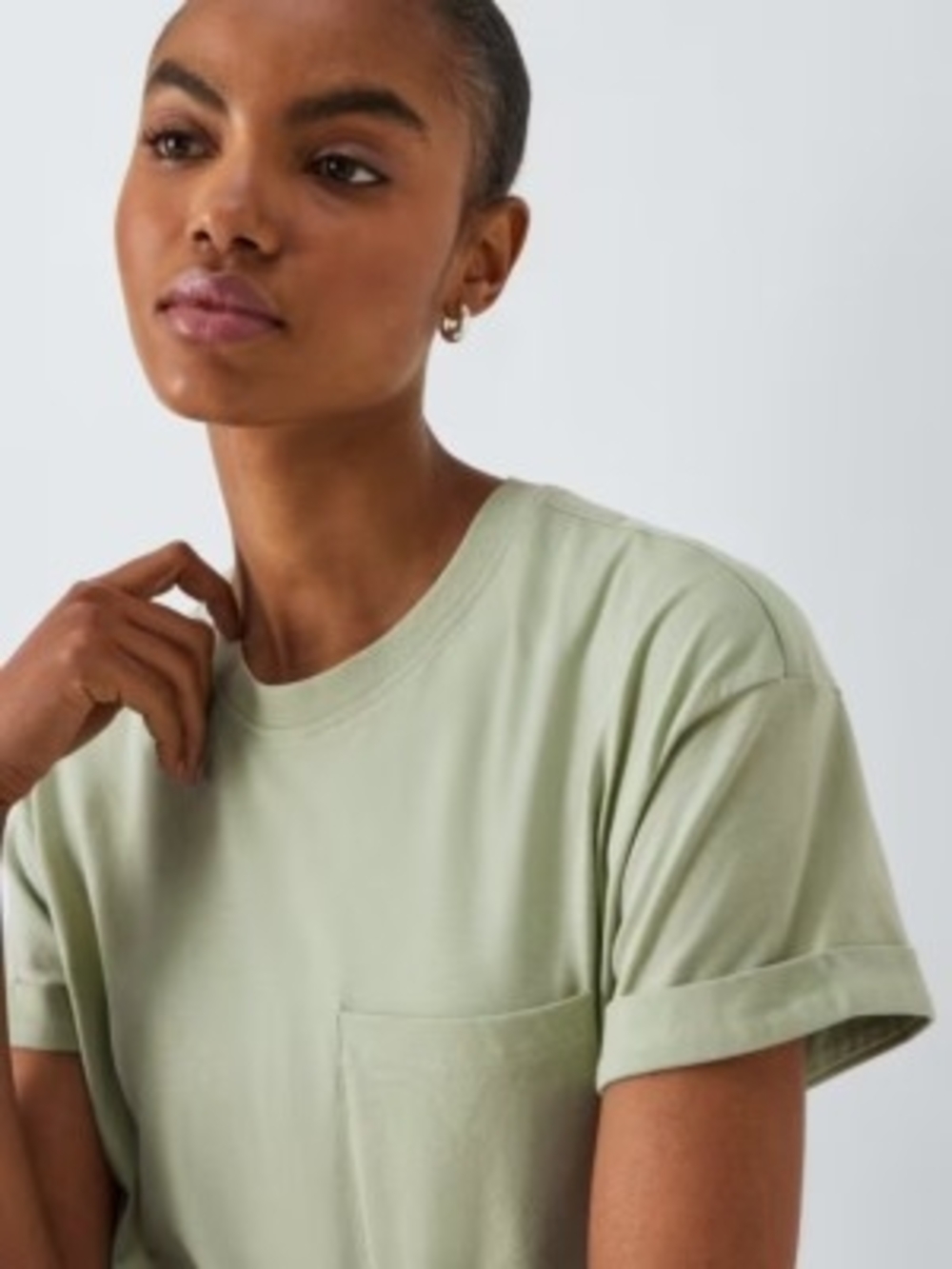 Frank And Oak Pocket Tee - Light Sage